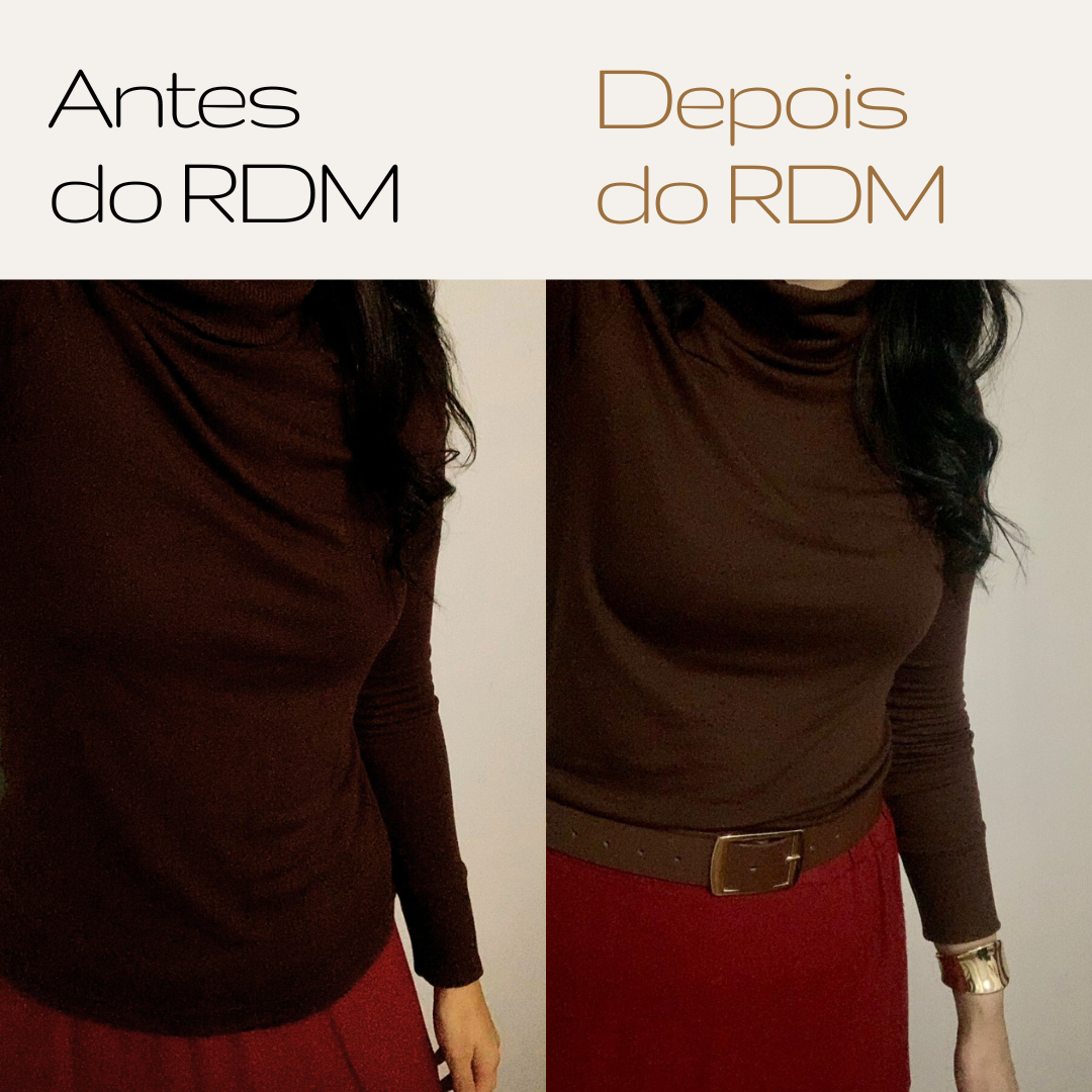 Antes e depois do RDM — aluna 7